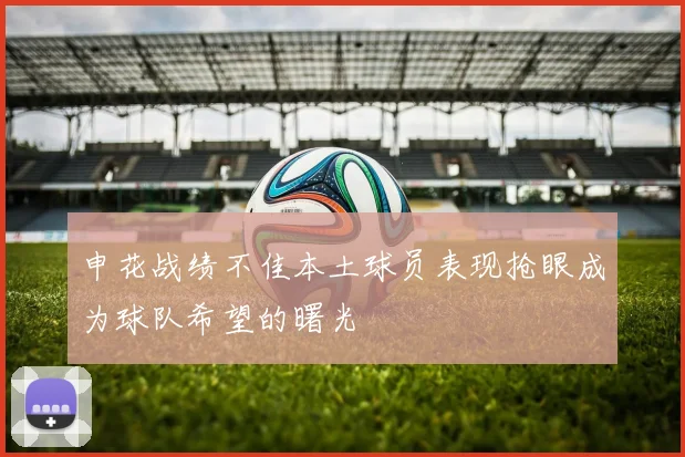 申花战绩不佳本土球员表现抢眼成为球队希望的曙光